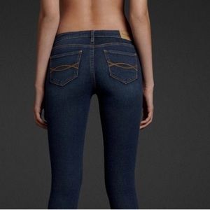 Abercrombie & Fitch Dark Wash Skinny Jeans
